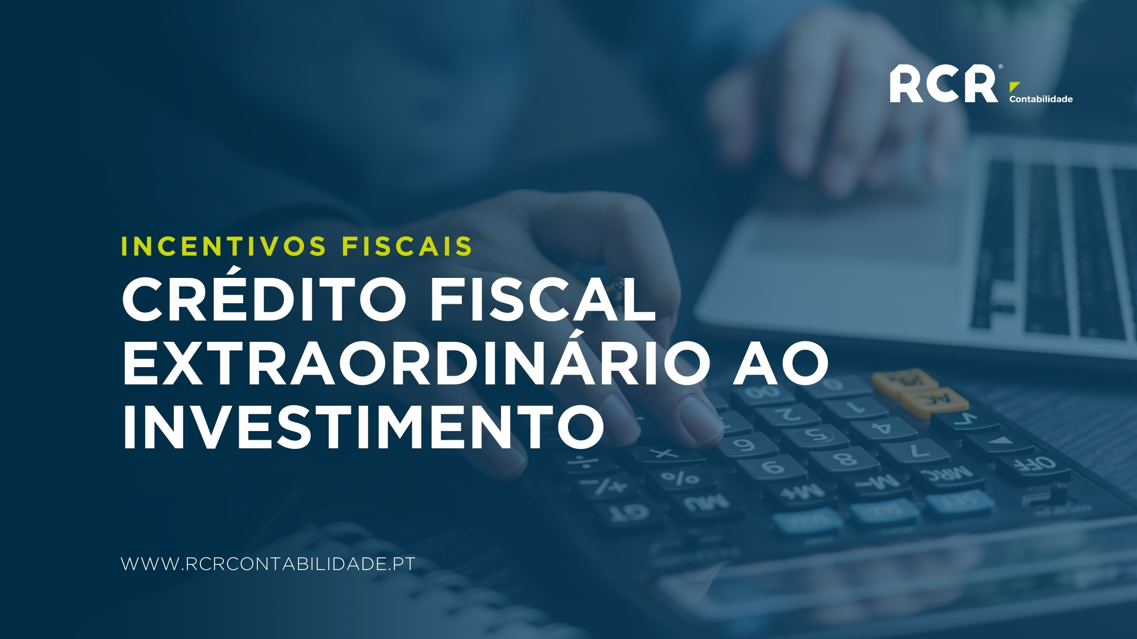 Crédito Fiscal Extraordinário Investimento
