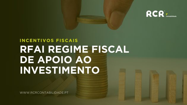 rfai regime fiscal apoio investimento