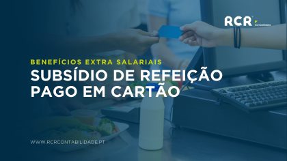 Subsídio de Refeição pago em Cartão