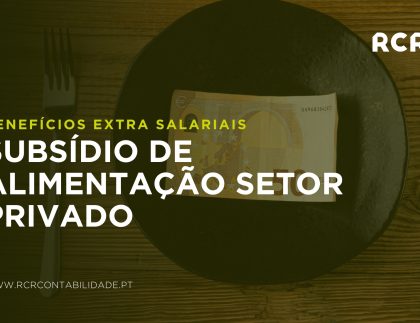 subsídio alimentação setor privado