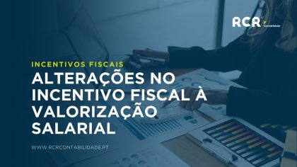 Alterações Incentivo fiscal valorização salarial