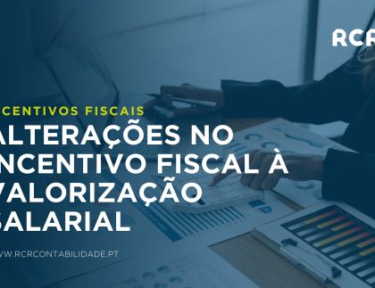Alterações Incentivo fiscal valorização salarial