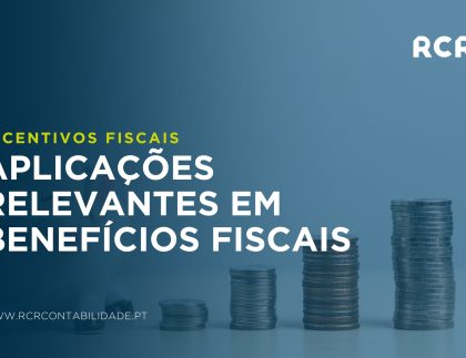 Aplicações Relevantes Benefícios Fiscais