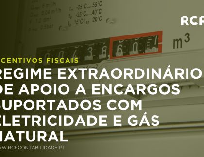 Regime Extraordinário de Apoio a Encargos Suportados com Eletricidade e Gás Natural
